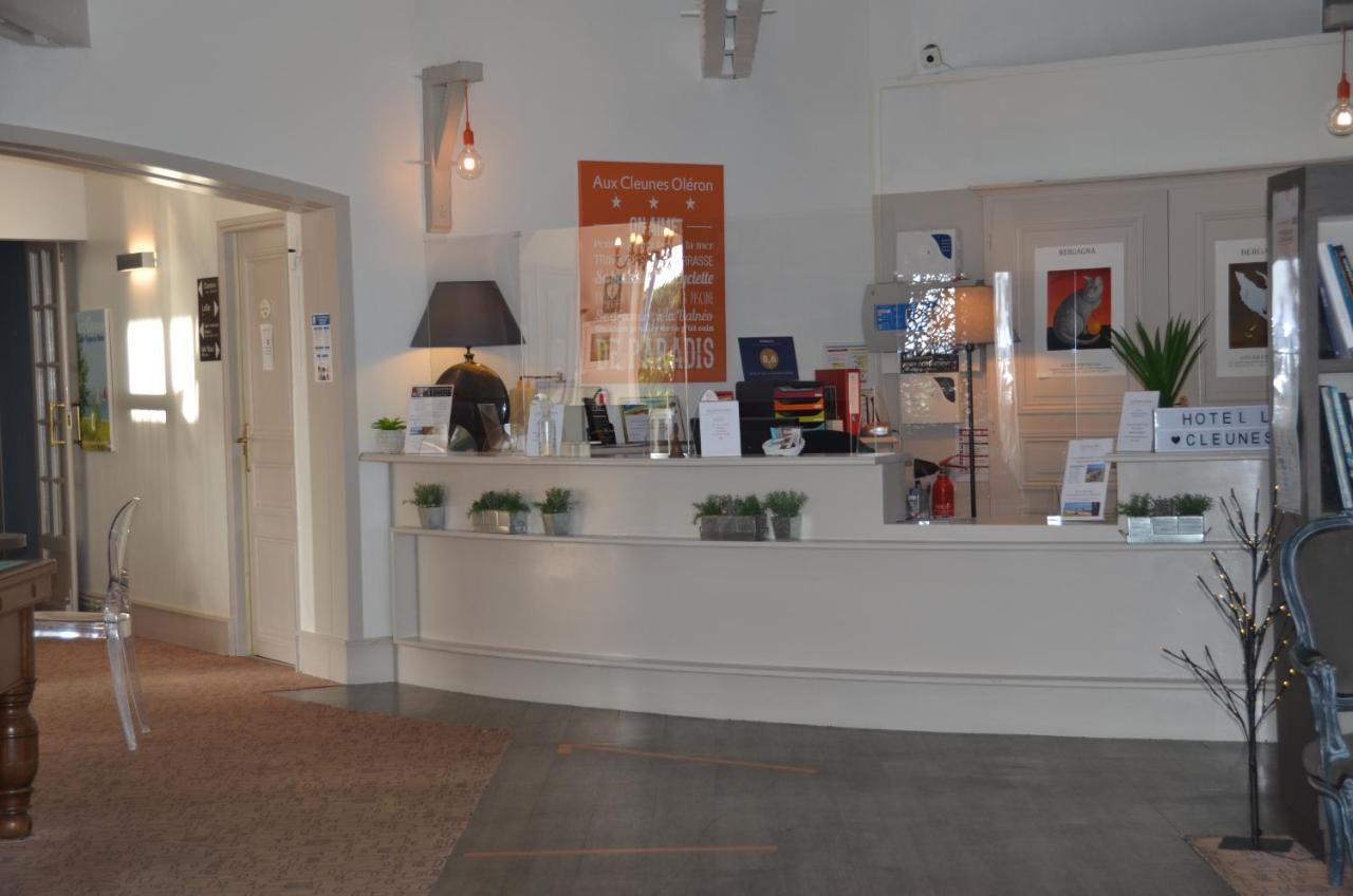Hotel Et Spa Les Cleunes Oleron Сен-Трожан-ле-Бен Экстерьер фото